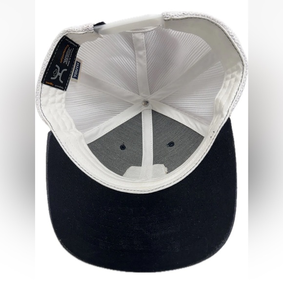 Hooey Zenith Grey and White Snapback Hat YOUTH SIZE- Kids Hat - Picture 2 of 5